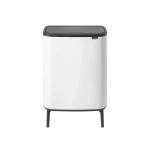 سطل زباله بو تاچ بین بلند 60 لیتر مشکی برابانتیا BR 130205 - Image 3