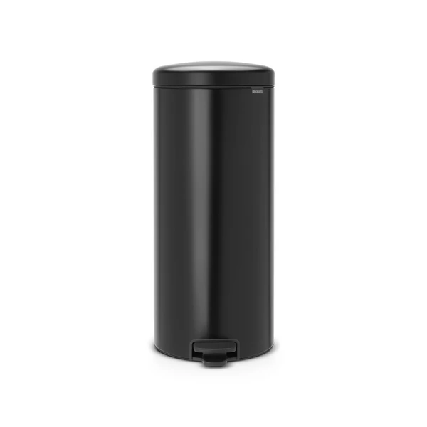 سایت 2 سطل زباله نیو آیکن پدالی 30 لیتر مشکی برابانتیا BR 304484 - Image 1