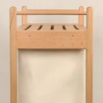 سبد رخت چرک دوقلو چوبی - Image 4