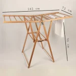 بندرخت چوبی ضد آب اورجینال تاشو - Image 2
