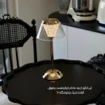آباژور لمسی تاچ رنگ طلایی - Image 2