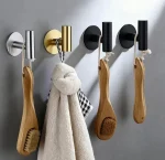 قلاب دیواری چسبی رنگ مشکی - Image 7