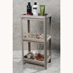 استند اکرولیک سه طبقه اقتصادی رنگ نسکافه ای
