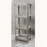 استند اکرولیک چهار طبقه اقتصادی رنگ طوسی - Image 2
