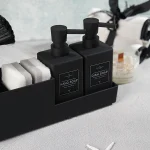 جای مایع اسکاچ اتوبوسی دو قلو جدید اکرولیک رنگ مشکی - Image 3