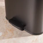 سطل زباله ی حجم 30 لیتر پدالی وارداتی رنگ مشکی - Image 2