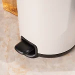 سطل و فرچه ی تک گرد پدالی حجم 3 لیتر رنگ کرم - Image 3