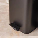 سطل و فرچه ی پدالی تک حجم 5 لیتر رنگ مشکی - Image 3