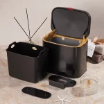 سطل کابینتی حجم 3 لیتر برند اسمارت رنگ مشکی new - Image 4