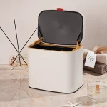 سطل کابینتی حجم 3 لیتر برند اسمارت رنگ سفید new - Image 2