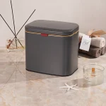 سطل کابینتی حجم 3 لیتر برند اسمارت رنگ طوسی  new - Image 2