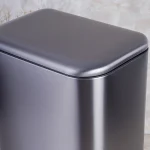 سطل زباله ی حجم 30 لیتر پدالی وارداتی رنگ استیل - Image 3