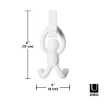 قلاب آویز دو عددی کابینتی برند umbra رنگ مشکی محصول کانادا  کد 1012330  - Image 7