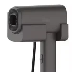 سشوار دیواری 1600 توربو رنگ مشکی - Image 2