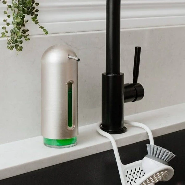 سایت 2 جای مایع تک برند umbra محصول کانادا رنگ شامپاینی کد 330190 - Image 1