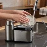 جا مایع اسکاچ استیل رنگ کرم N_3 - Image 4