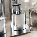 ست سرویس بهداشتی 5 پارچه ی برنجی وارداتی - Image 3
