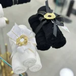 حوله های سه عددی با یراق برنجی طلایی برند آکچا هوم ترکیه - Image 3