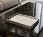 سینی استیل و سنگ وارداتی رنگ استیل مشکی و سنگ مشکی کد Betr 3 - Image 4