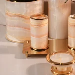 ست سرویس بهداشتی 7 پارچه ی سنگ طبیعی وارداتی - Image 3