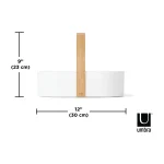 ارگانایزر استیل با دسته ی چوب گردو ضد آب رنگ مشکی کد 1019130  برند umbra محصول کانادا - Image 7