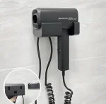 سشوار دیواری 1600 توربو رنگ مشکی - Image 5