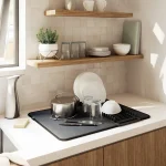 نمگیر کنار سینک برند umbra رنگ طوسی محصول کانادا کد 330720 - Image 6