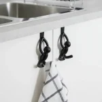 قلاب آویز دو عددی کابینتی برند umbra رنگ مشکی محصول کانادا  کد 1012330 