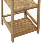 استند ایستاده ی چهارطبقه چوبی بامبو تایلندی - Image 7