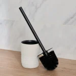 ست سرویس بهداشتی 7 پارچه ی پرسلان وارداتی رنگ سفید - Image 3