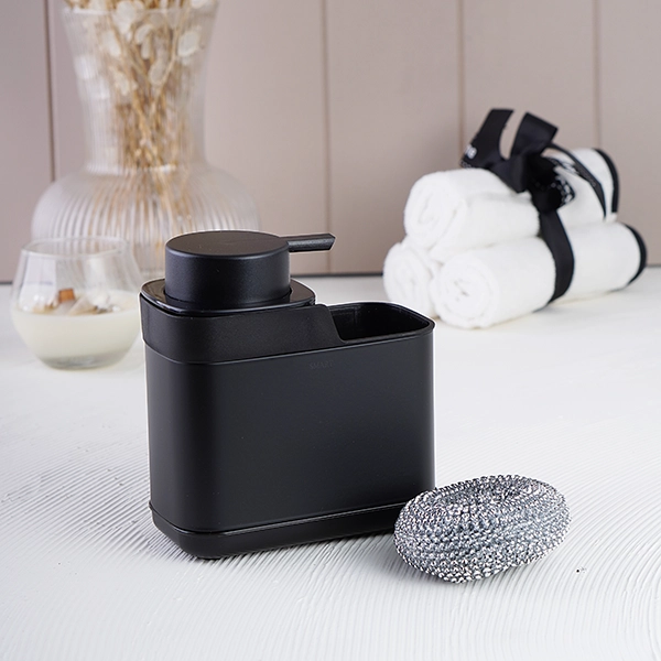 _DSC8118 جا مایع و اسکاچ استیل رنگ مشکی برند اسمارت N-123 - Image 1