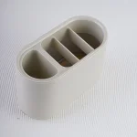 جای قاشق و چنگال استیل مدل curve  رنگ کرم برند اسمارت - Image 2