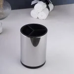 جای قاشق و چنگال سه خونه استیل گرد برند اسمارت - Image 2