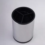 جای قاشق و چنگال سه خونه استیل گرد برند اسمارت - Image 3