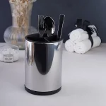 جای قاشق و چنگال سه خونه استیل گرد برند اسمارت