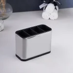 جای قاشق و چنگال چهار خونه ی استیل وارداتی - Image 3