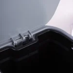 ست سرویس بهداشتی 6 پارچه ی پدالی رنگ طوسی وارداتی - Image 4