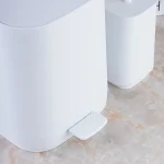 سطل و فرچه ی تک پدالی حجم 7 لیتر رنگ سفید وارداتی - Image 4