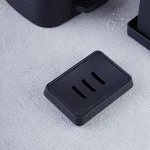 ست سرویس بهداشتی 6 پارچه ی پدالی وارداتی رنگ مشکی اکرولیک اسمارت SMART - Image 3