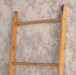 رخت آویز حوله بامبو نردبانی کنار حمام لوکس - Image 4