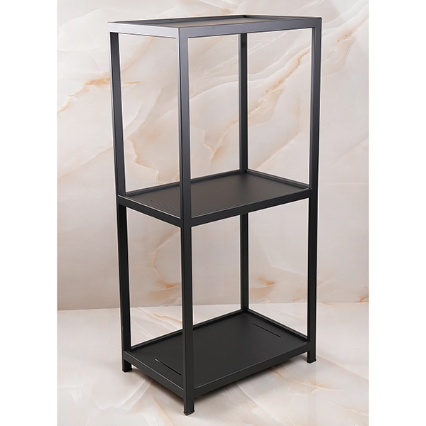 DSC07608 استند ایستاده سه طبقه برنج مشکی - Image 1