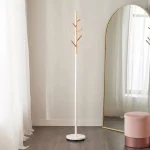 جا لباسی ایستاده ترکیب استیل و و چوب بامبو اروپایی - Image 2
