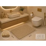 پادری طرح بافت برجسته رنگ کرم